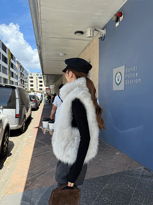 4.100%羊毛超保暖長毛背心