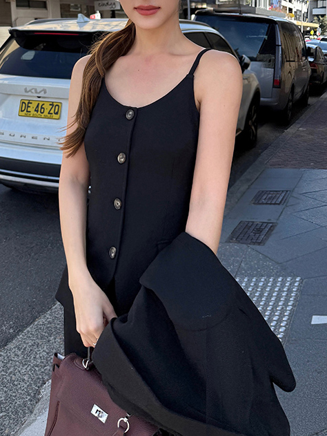 19.西裝剪裁單排釦背心