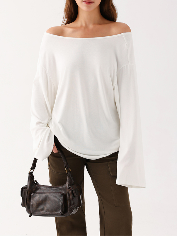 39.後綁帶慵懶棉TEE