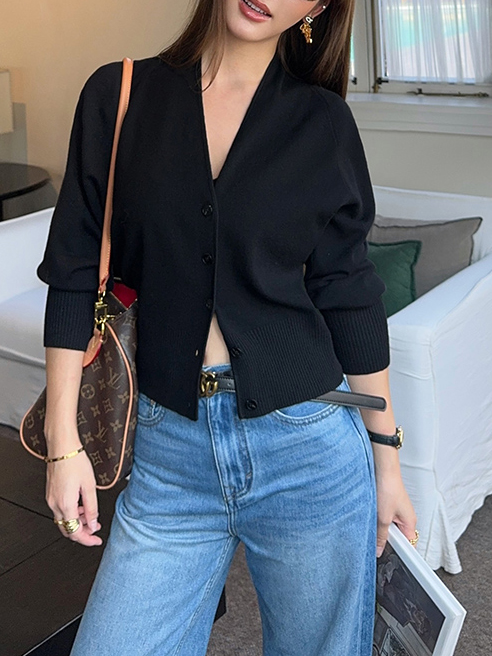 35.42/2NM超細羊毛絨 開襟外套