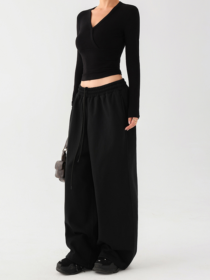 25.舒服超寬棉褲