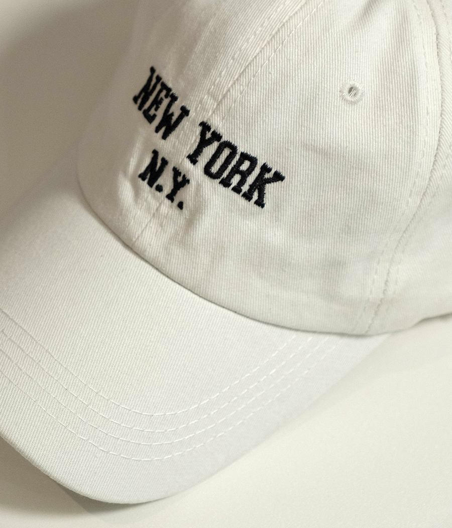 NEW YORK刺繡老帽